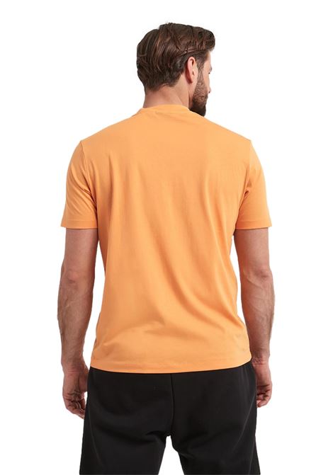 T-shirt in jersey Pima con stampa logo effetto 80ies EMPORIO ARMANI | T-shirt | 3R1TDE 1JPZZ0243